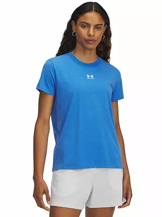 UNDER ARMOUR | Camiseta de mujer UA Rival Core | blau